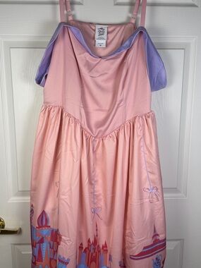 Disney Dress Shop Her Universe Fantasyland Castle Dress Pink 3X Plus
